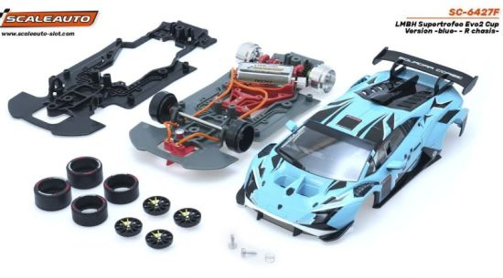 Preview: Scaleauto 1/32 LBH Evo 2 Supertrofeo Cup-Kit Blue
